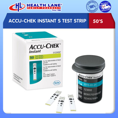 ACCU-CHEK INSTANT S TEST STRIP 50'S